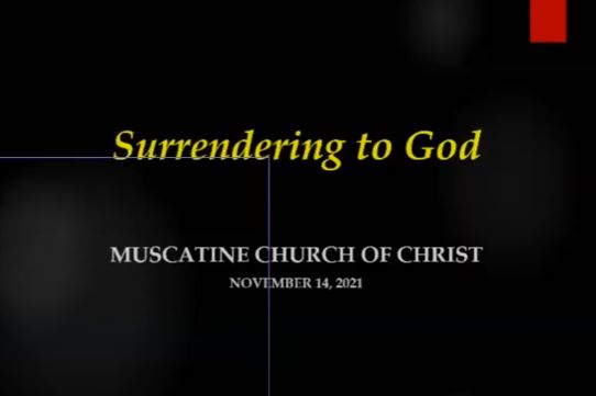 Surrender to God
